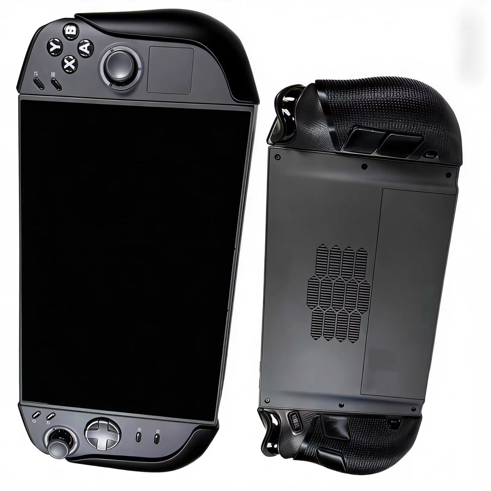 3D Printing Grip - Legion Go 2用ブラックグリップDIY 3Dプリントグリップハンドル Legion Go2ゲームコンソール用ホールディングハンドル人間工学に基づいたデザイン