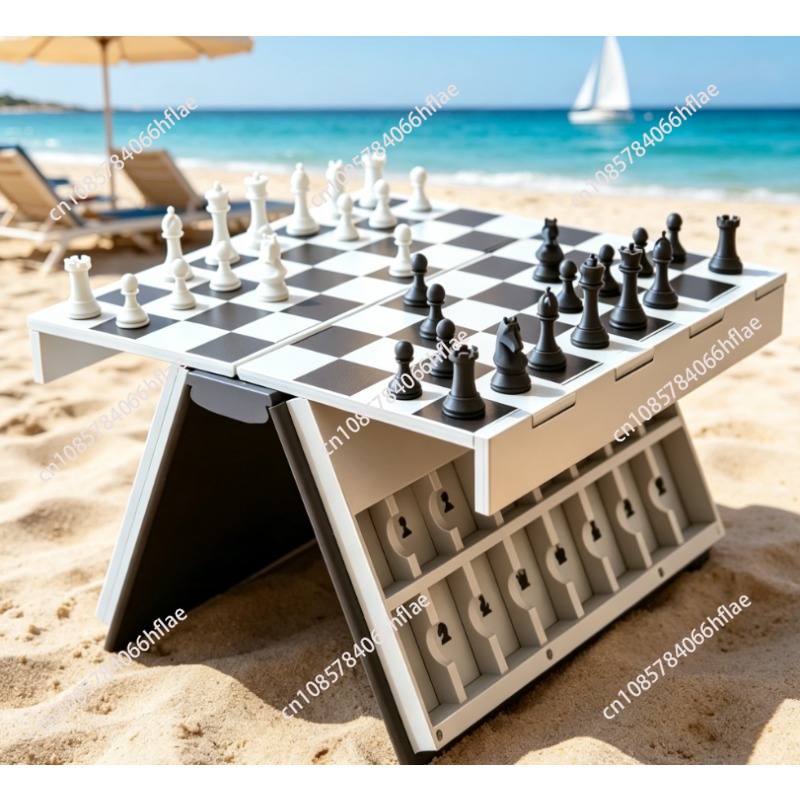 3D Printing Chess - 新しい3Dプリント折りたたみ式磁気チェスブック、デスクトップ用ポータブルパズルボードゲーム