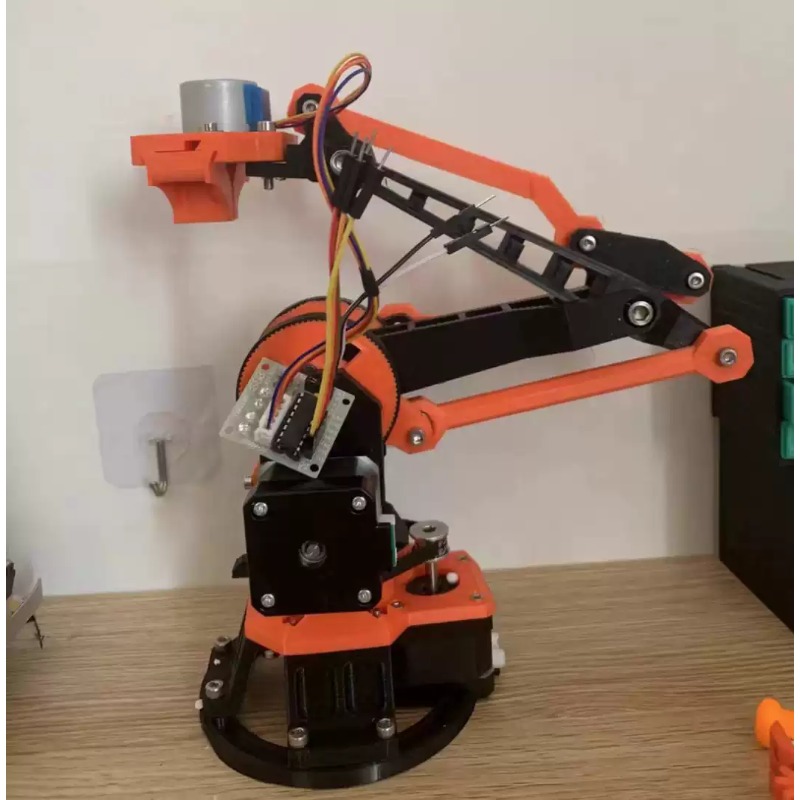3D Printing Robot Arm - ユニバース食料品店 四軸ロボットアーム ロボットアーム 産業用ロボット 3Dプリンティング ステッピングモーター