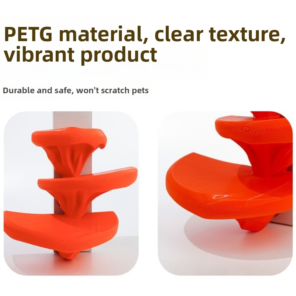 3D Printing Lizard - 3Dプリント製キノコ型ペットクライミングプラットフォーム、穴あけ不要のプラスチック製トカゲクライミングフレーム、吸盤付き安定キノコ型台座