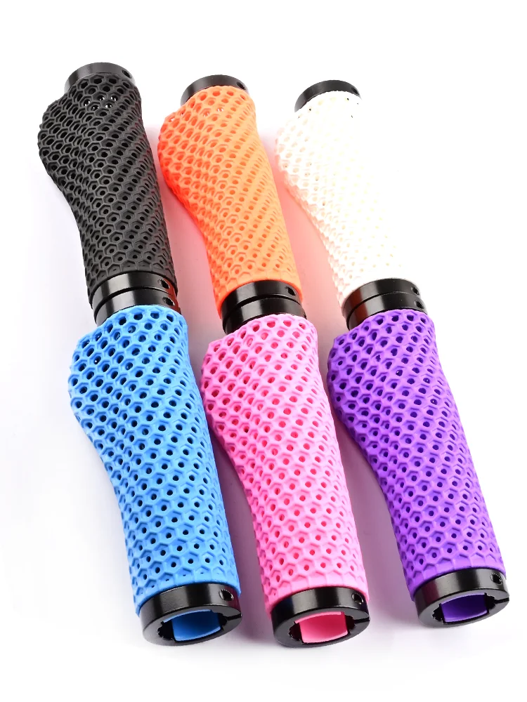 3D Printing Grip - GOLDIX 3Dプリント製ハンドルバーグリップ 調整可能な両側ロック 滑り止め 通気性 耐衝撃性
