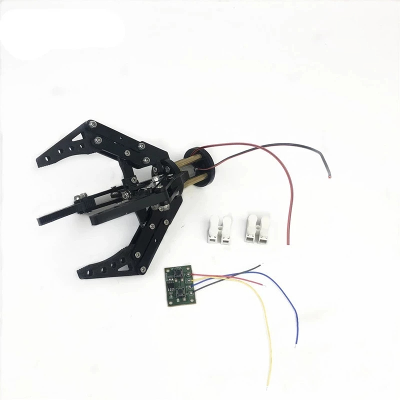 3D Printing Robot Arm - 3Dプリントメカニカルアームクランプ、ロボットグリッパー、n20モータークリップ、ドローン用アクリルグリッパー、クローディキット、4本指