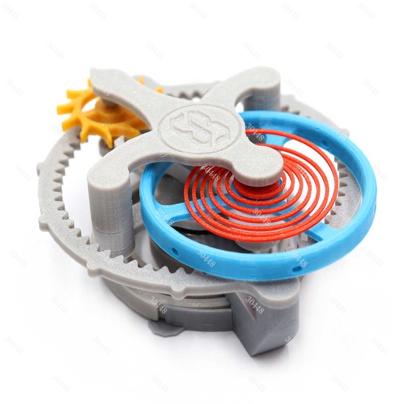 機械式時計内部構造模型 - トゥールビヨン動作原理 3Dプリ - 3D Printing Watch のレビューと価格