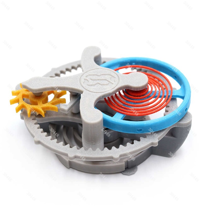 機械式時計内部構造模型 - トゥールビヨン動作原理 3Dプリ - 3D Printing Watch のレビューと価格