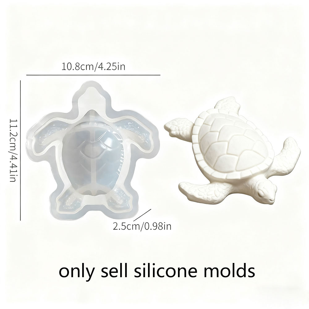 3D ウミガメ エポキシ樹脂型 石膏粘土 キャンドル作り シ - 3D Printing Concrete のレビューと価格