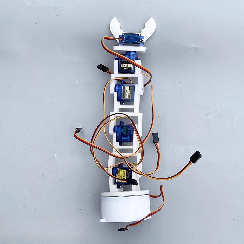 3Dプリントされた白い6軸ロボットアームDIYロボットアセン - 3D Printing Robot Arm のレビューと価格