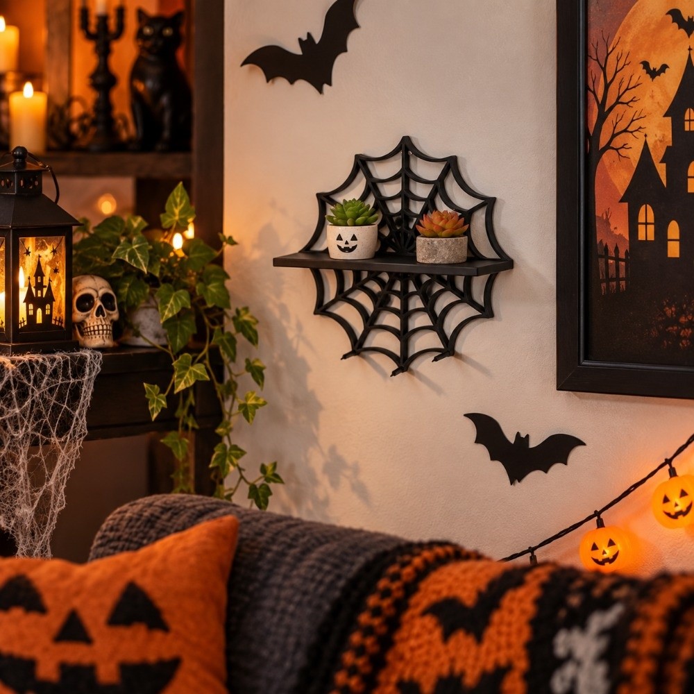 耐久性に優れた3Dプリント製のハロウィーン装飾品。壁に取り付 - 3D Printing Web のレビューと価格