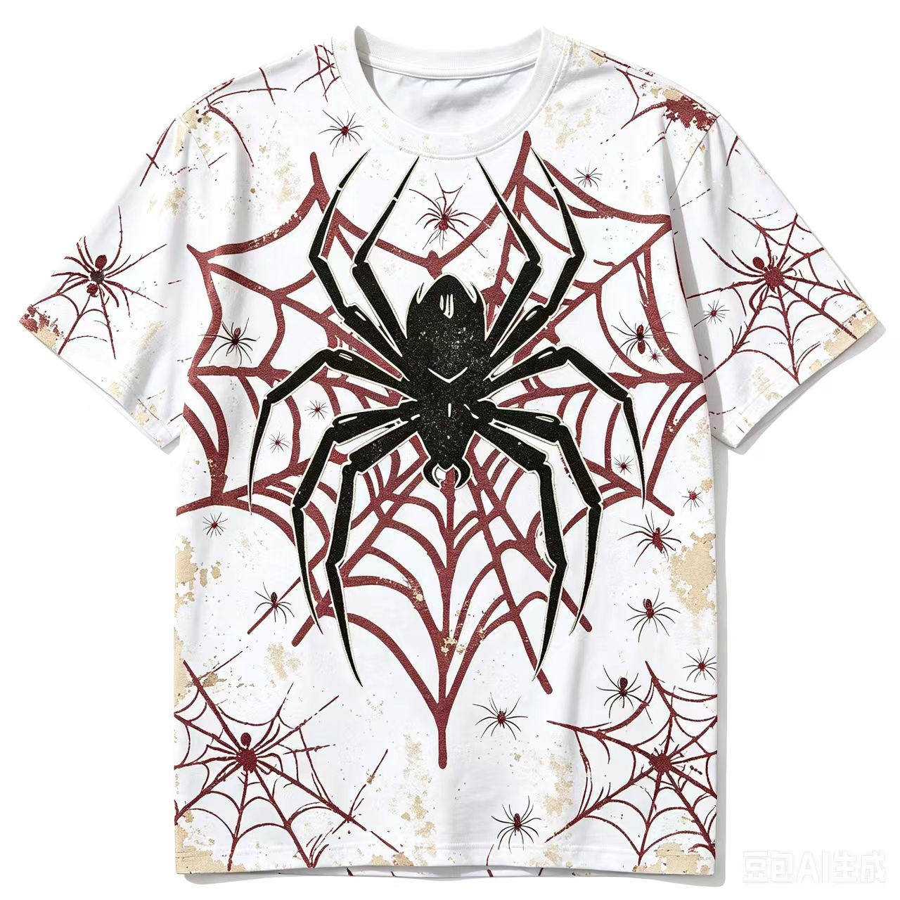 小説スパイダーウェブ Tシャツメンズレディースサマープリント - 3D Printing Web のレビューと価格