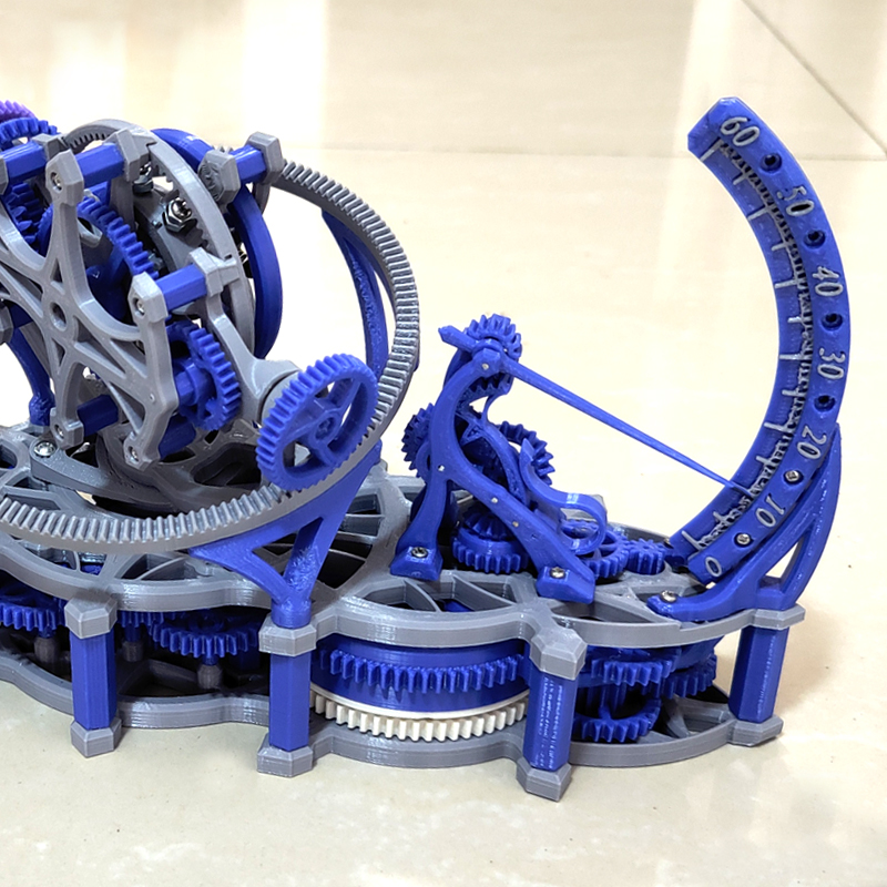 ランダムカラー3Dプリントトゥールビヨン組み立て時計ムーブメ - 3D Printing Watch のレビューと価格