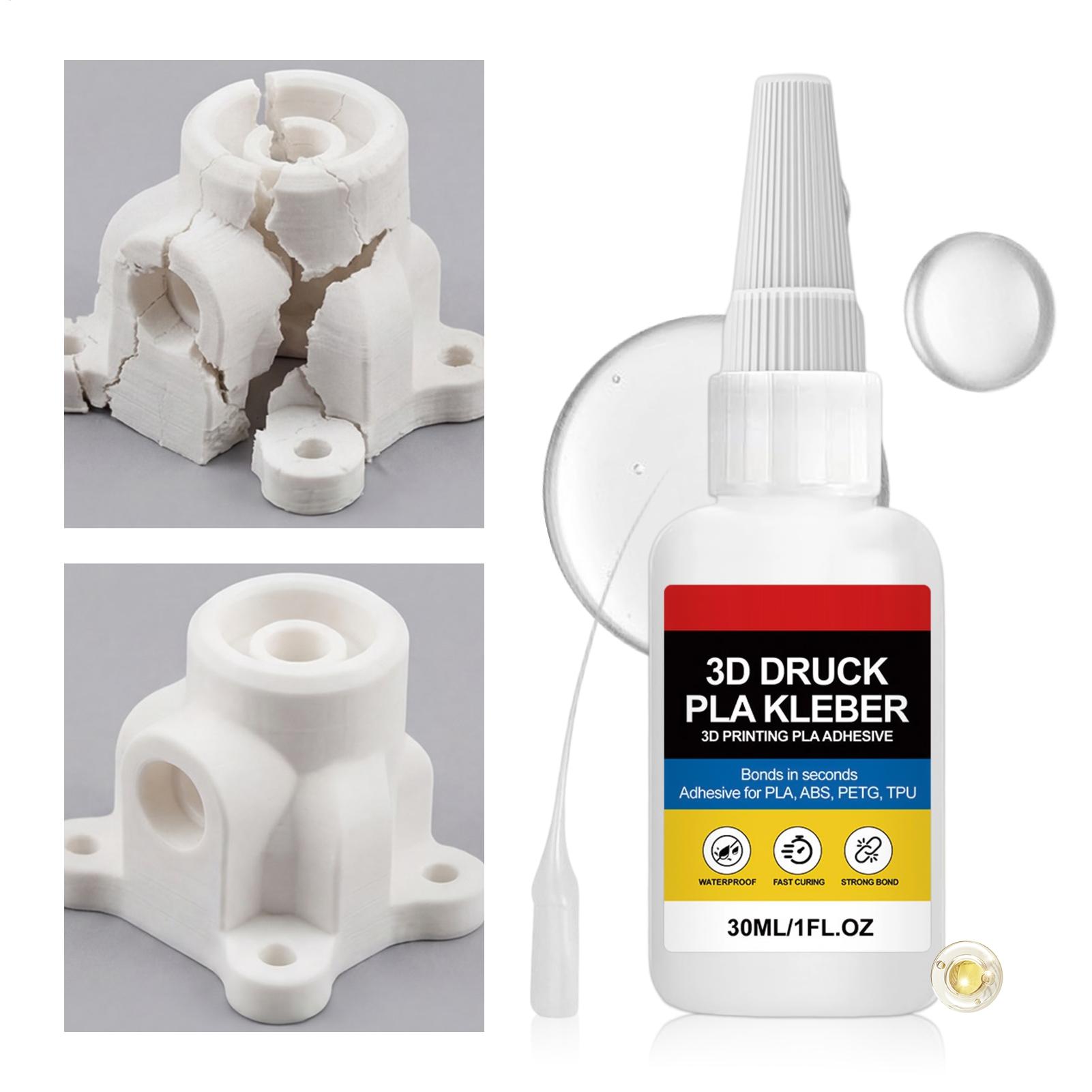30ML 3Dプリンティング組立用接着剤 低臭 簡単塗布 強 - Glue For 3D Printing のレビューと価格