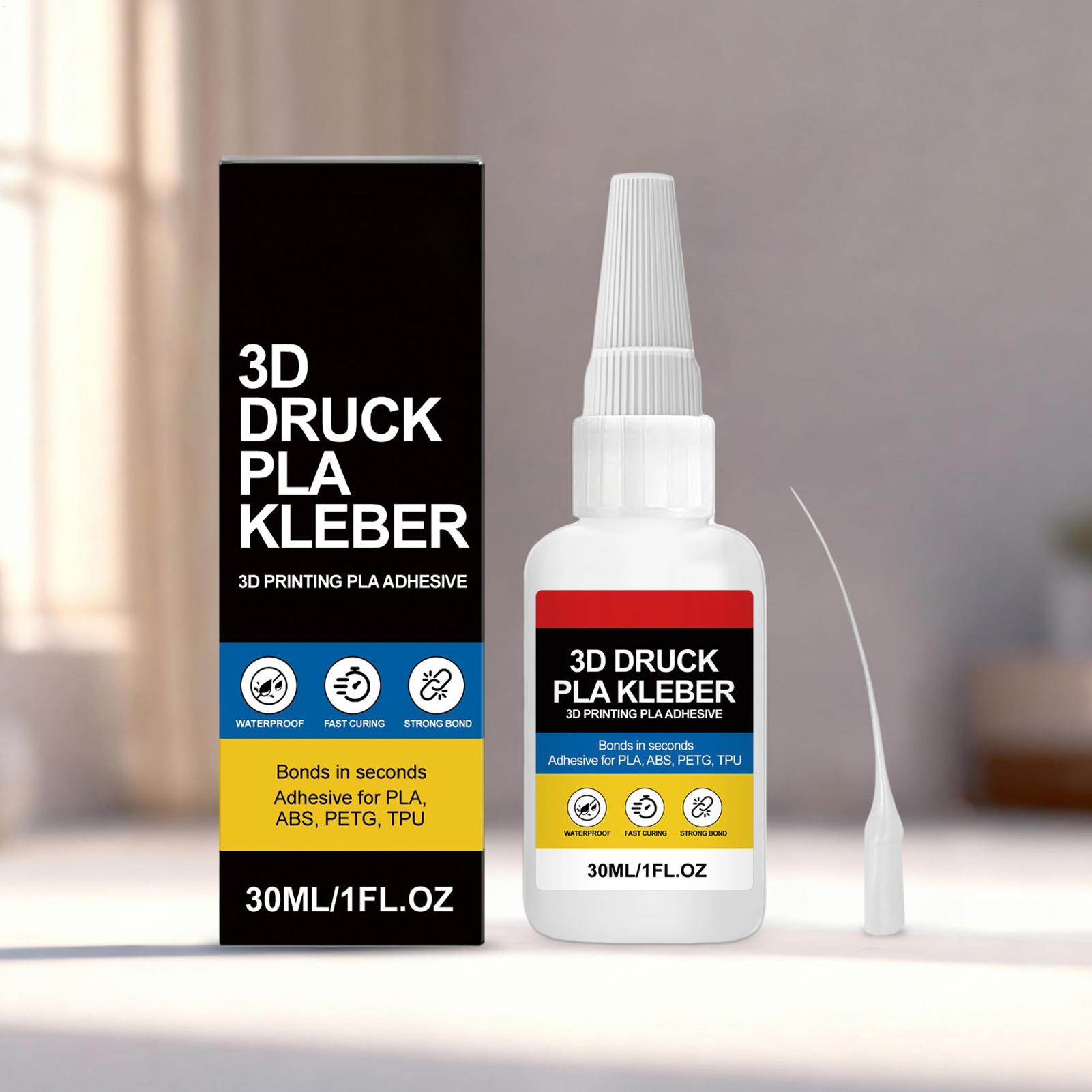 30ML 3Dプリンティング組立用接着剤 低臭 簡単塗布 強 - Glue For 3D Printing のレビューと価格