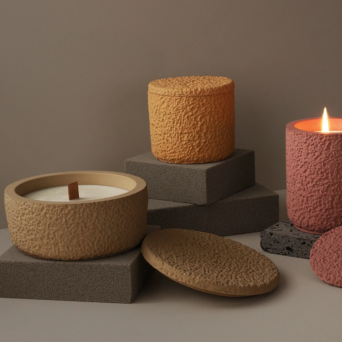 3D 形状 DIY キャンドルシリコーン型クリエイティブ手作 - 3D Printing Concrete のレビューと価格