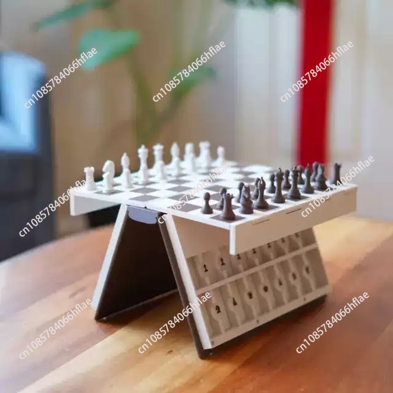 新しい3Dプリント折りたたみ式磁気チェスブック、デスクトップ - 3D Printing Chess のレビューと価格