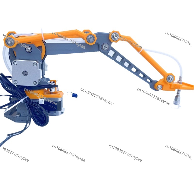 デスクトップアルミ合金ロボットアーム、制御ベルト付き、吸盤式 - 3D Printing Robot Arm のレビューと価格