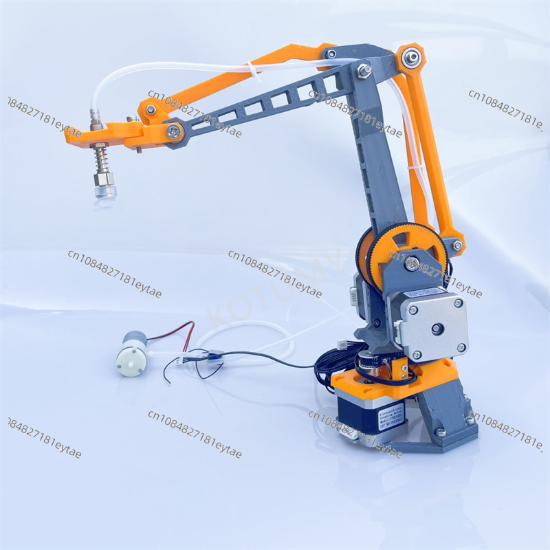 デスクトップアルミ合金ロボットアーム、制御ベルト付き、吸盤式 - 3D Printing Robot Arm のレビューと価格