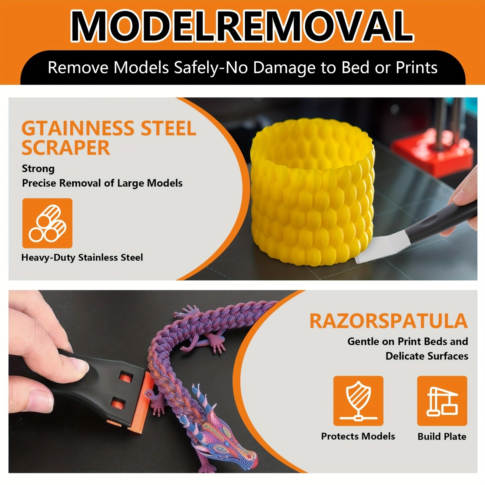 3D プリンター ツールキット、すべての FDM/SLA プ - 3D Printing Grinder のレビューと価格