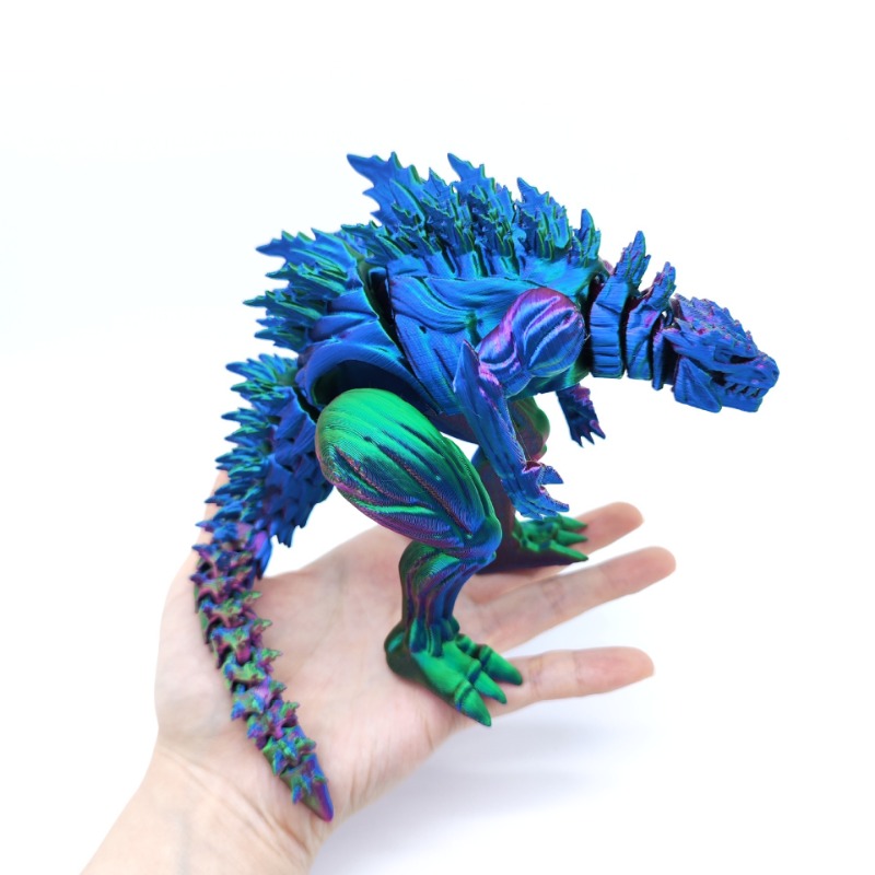 3D 印刷筋肉恐竜アクションフィギュアミニおもちゃモンスター - 3D Printing Examples のレビューと価格