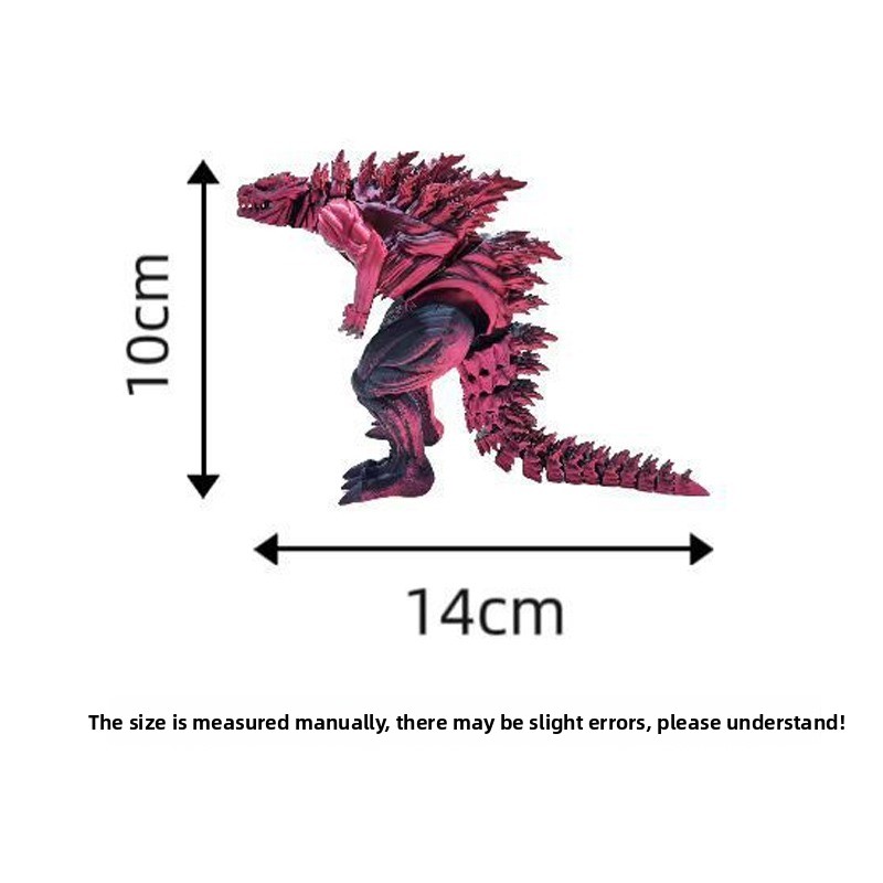 3D 印刷筋肉恐竜アクションフィギュアミニおもちゃモンスター - 3D Printing Examples のレビューと価格