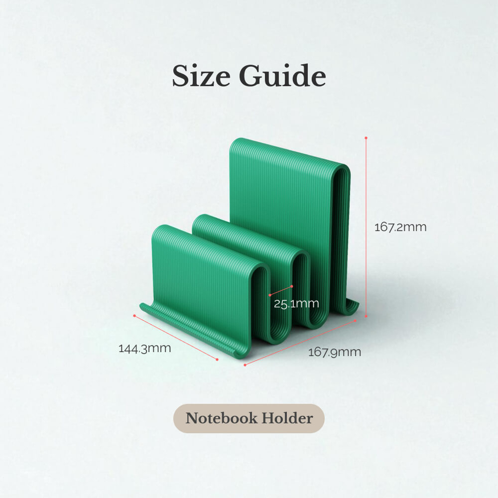 3Dプリント製の多層ノートホルダー、A5・A6ジャーナル用ミ - 3D Printing Journal のレビューと価格