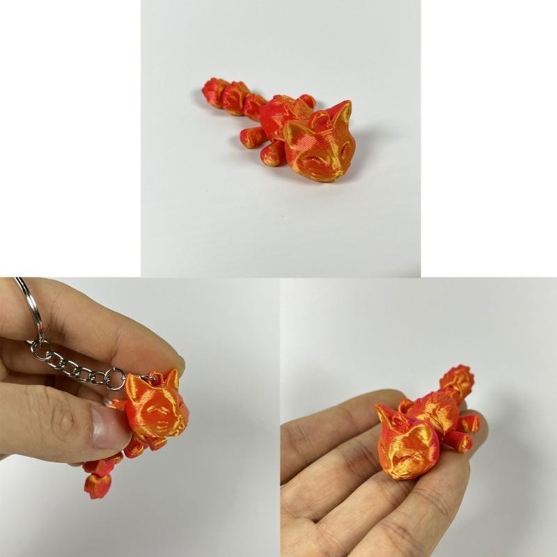31BF 3D プリント猫キーリング軽量で丈夫なキーペンダン - 3D Printing Link のレビューと価格