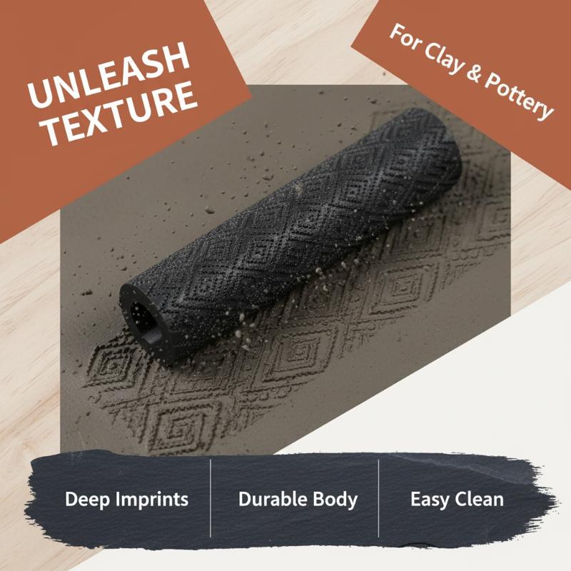 3Dプリントされた伝統的な模様のテクスチャーローラー、軽量ア - 3D Printing Journal のレビューと価格