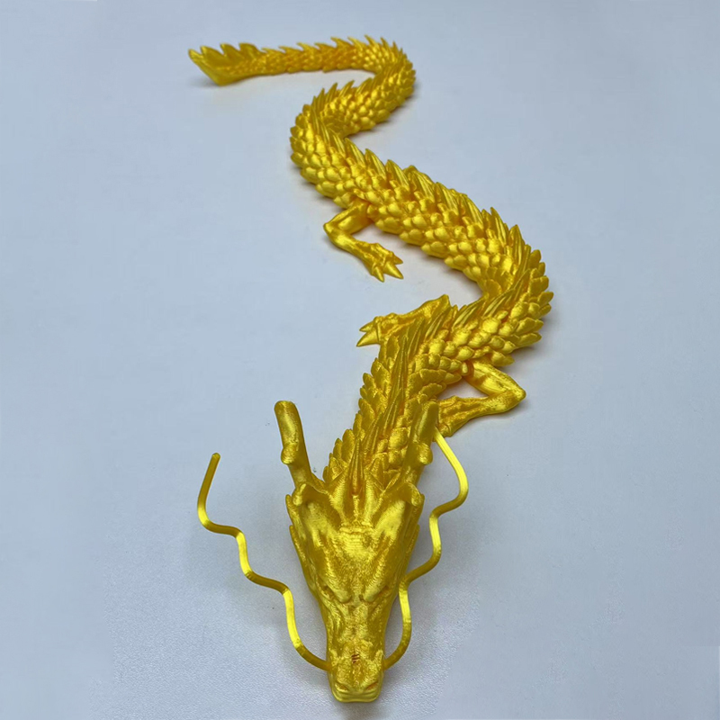 60 センチメートル 3D 印刷ドラゴンおもちゃ中国ドラゴン - 3D Printing Lizard のレビューと価格