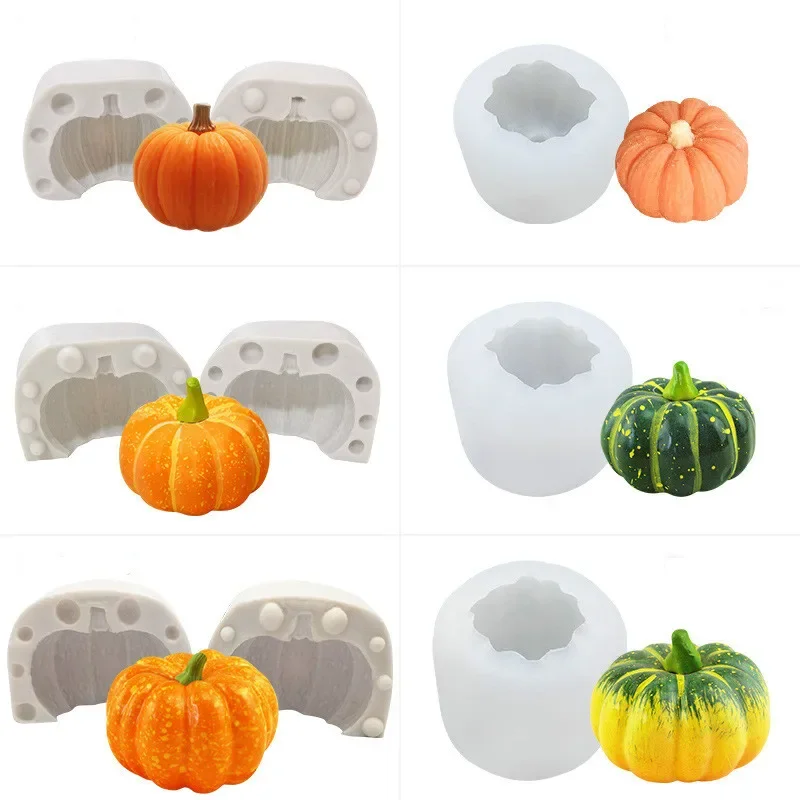 新しいカボチャの形 DIY キャンドル型滴下接着剤石膏装飾品 - 3D Printing Concrete のレビューと価格