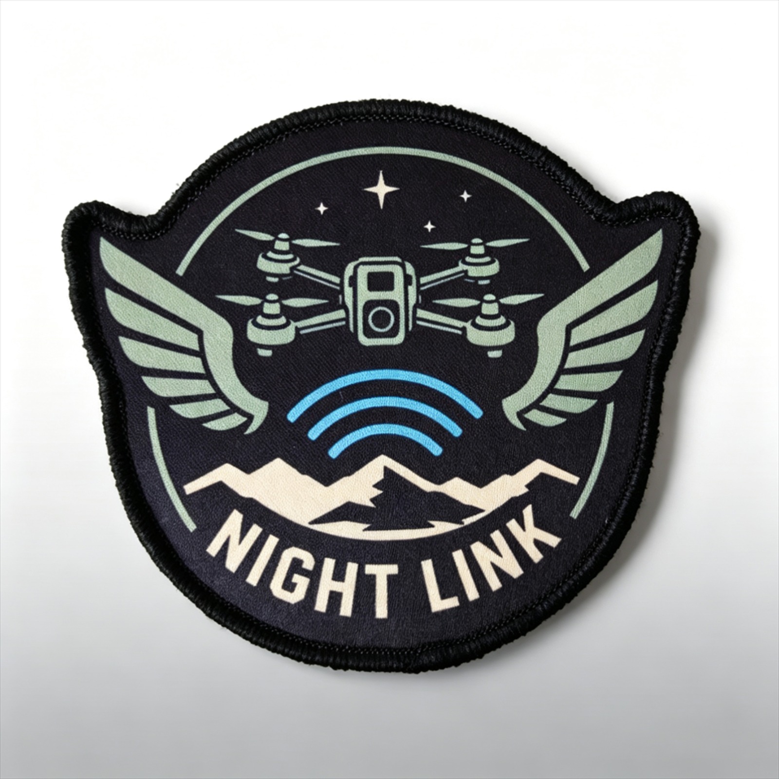 NIGHT LINK タクティカルモラールパッチ フックルー - 3D Printing Link のレビューと価格