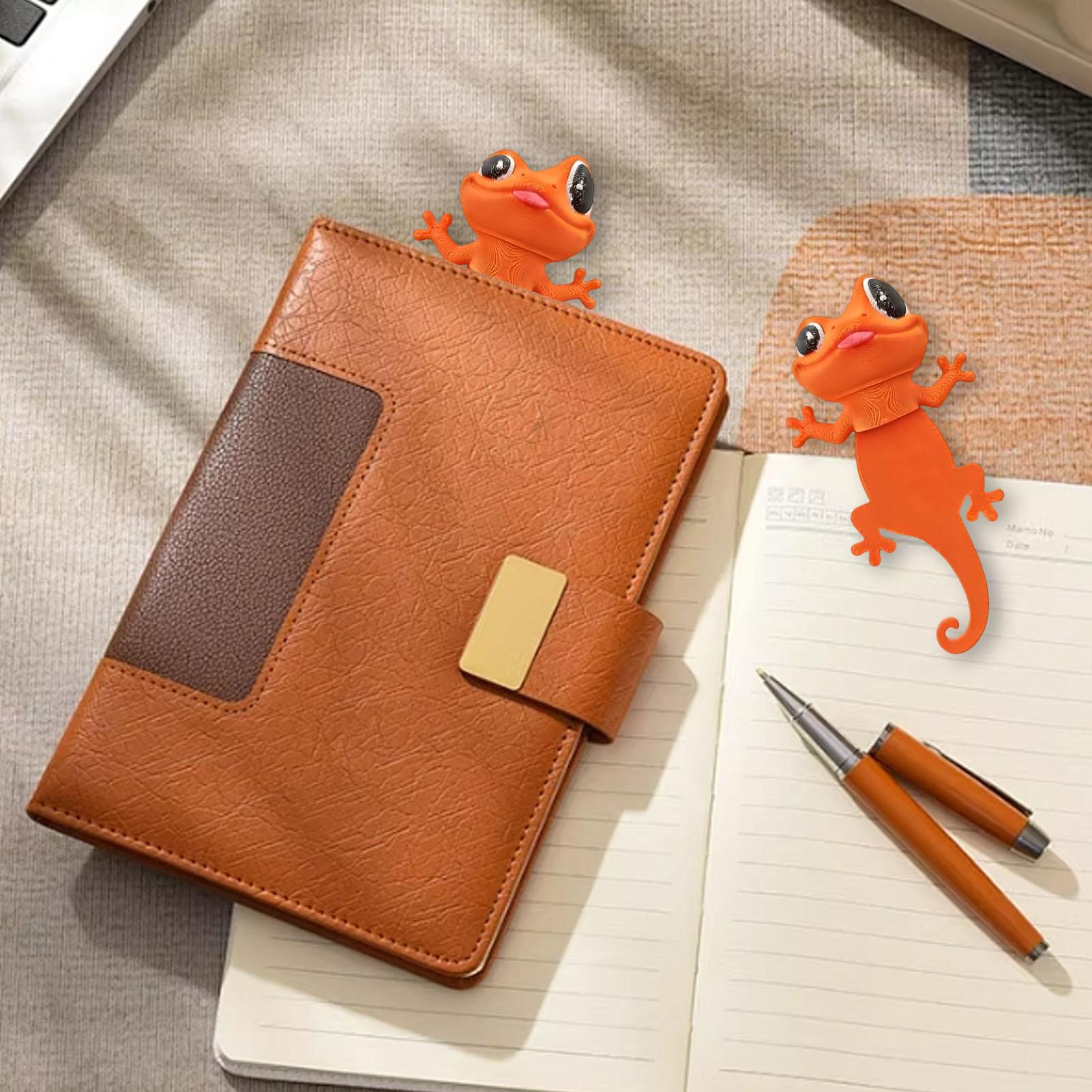 面白いブックマーク 3D プリントヤモリページマーカー かわ - 3D Printing Journal のレビューと価格