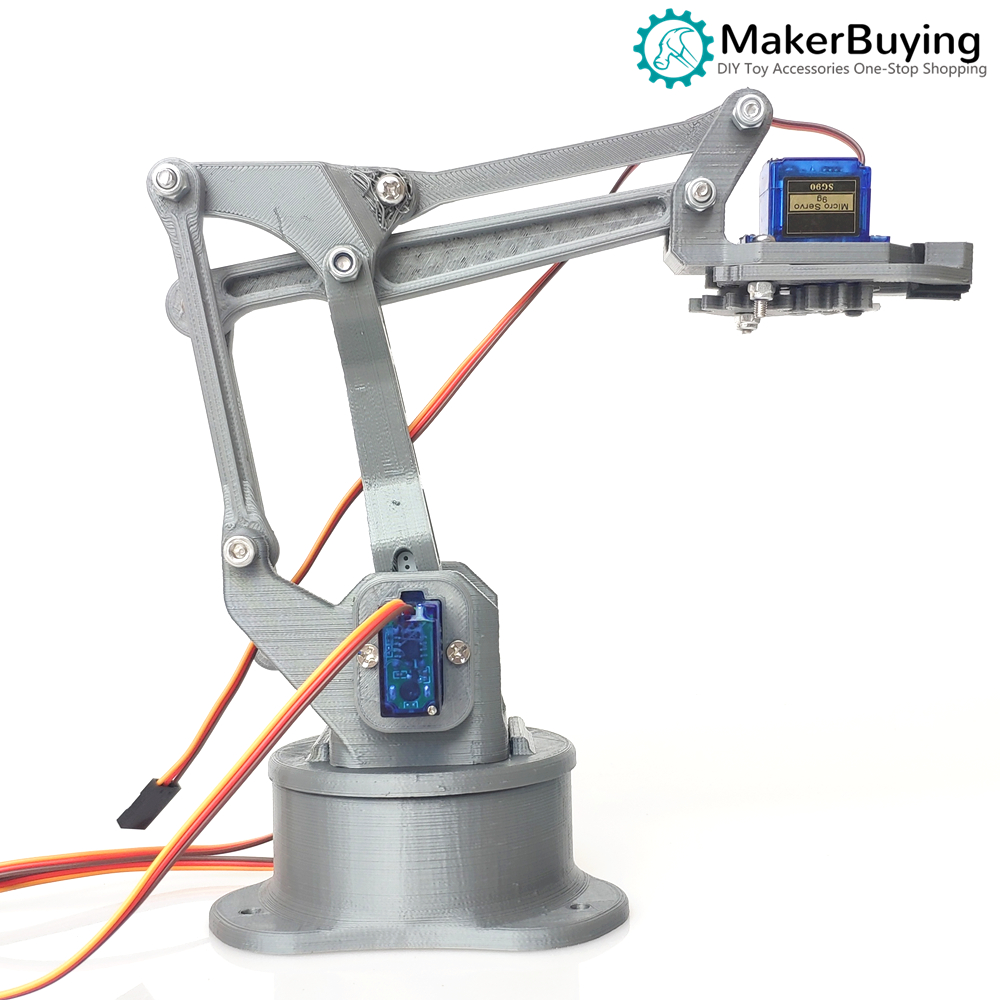 Ps2リモートコントロール4度の自由奔放に生きる3D印刷ロボ - 3D Printing Robot Arm のレビューと価格