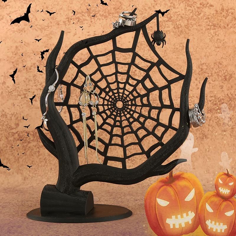 3Dプリント製スパイダーウェブデコレーション、ハロウィンジュ - 3D Printing Web のレビューと価格
