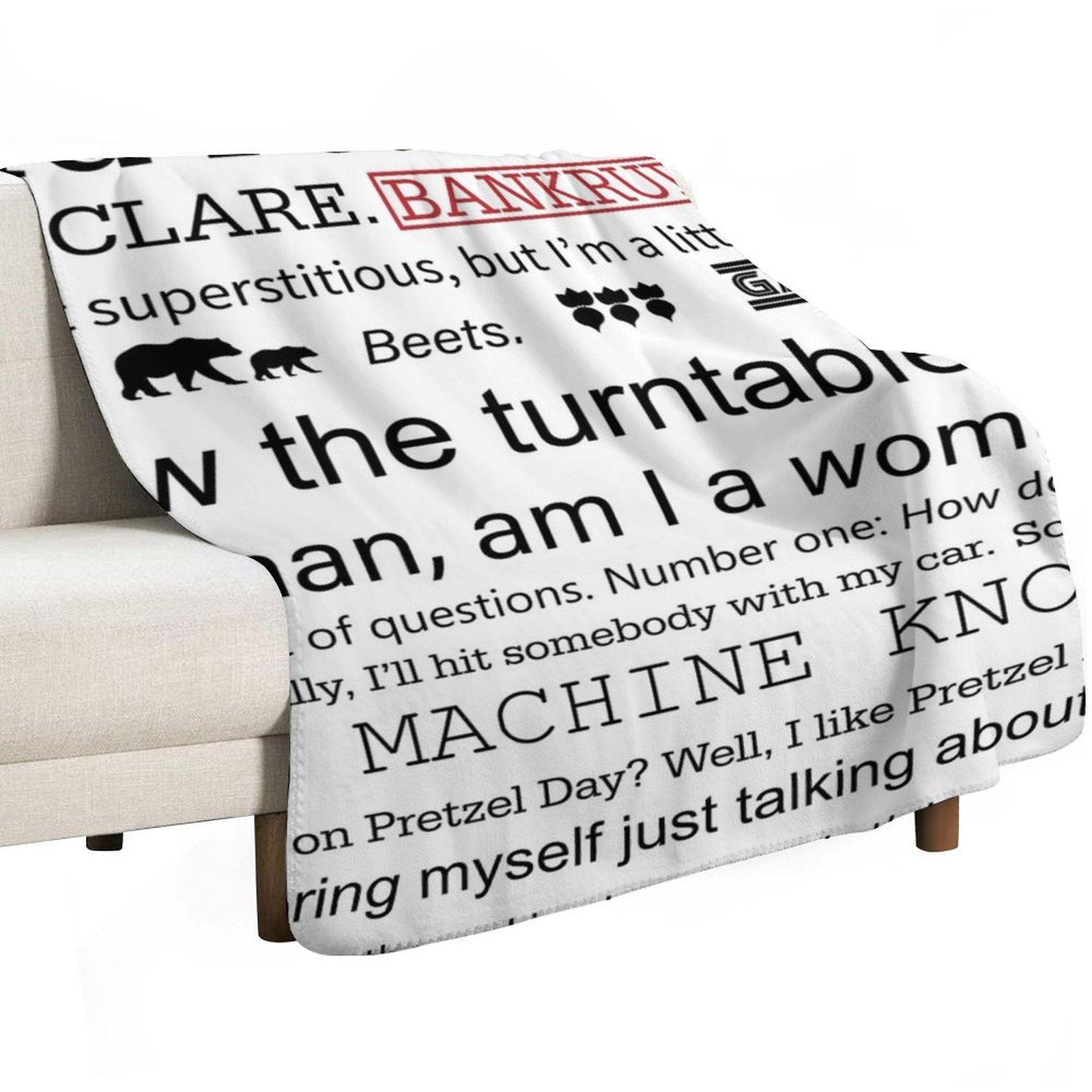 THE OFFICE US - QUOTES スローケット  - 3D Printing Quote のレビューと価格